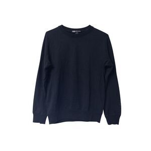 Y-3 Crewneck Sweatshirt in Black Cotton